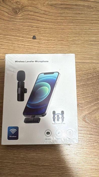 Bezprzewodowy krawatowy mikrofon