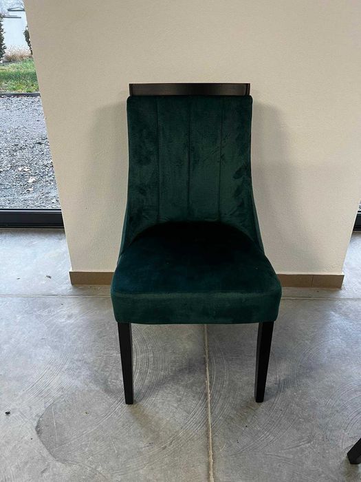 Krzesła tapicerowane drewniane do kuchni jadalni salonu krzesło