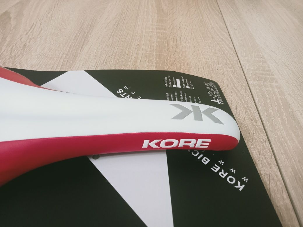nowe siodełko kore t-rail distance i-beam