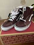 Botas Vans sk8 hi castanho grená (bordeux)