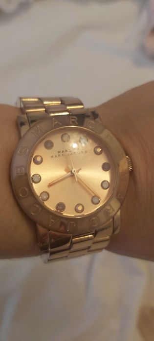 Relógio Marc Jacobs rose golg