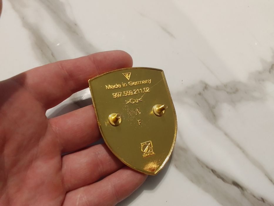 Porsche Emblemat 68x50mm Na Maskę Znaczek Macan Panamera Cayenne