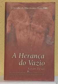 Livro "Herança do Vazio" Kiran Desai. PORTES GRÁTIS.