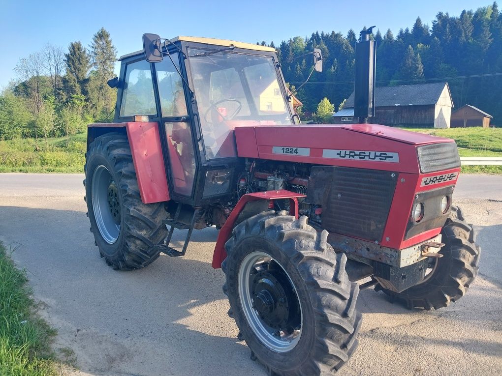 Ursus 1224 4x4 120km Zarejestrowany Nowe Opony Transport Zamiana