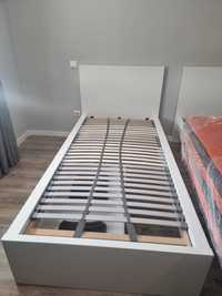 Cama Solteiro Branca Ikea Malm