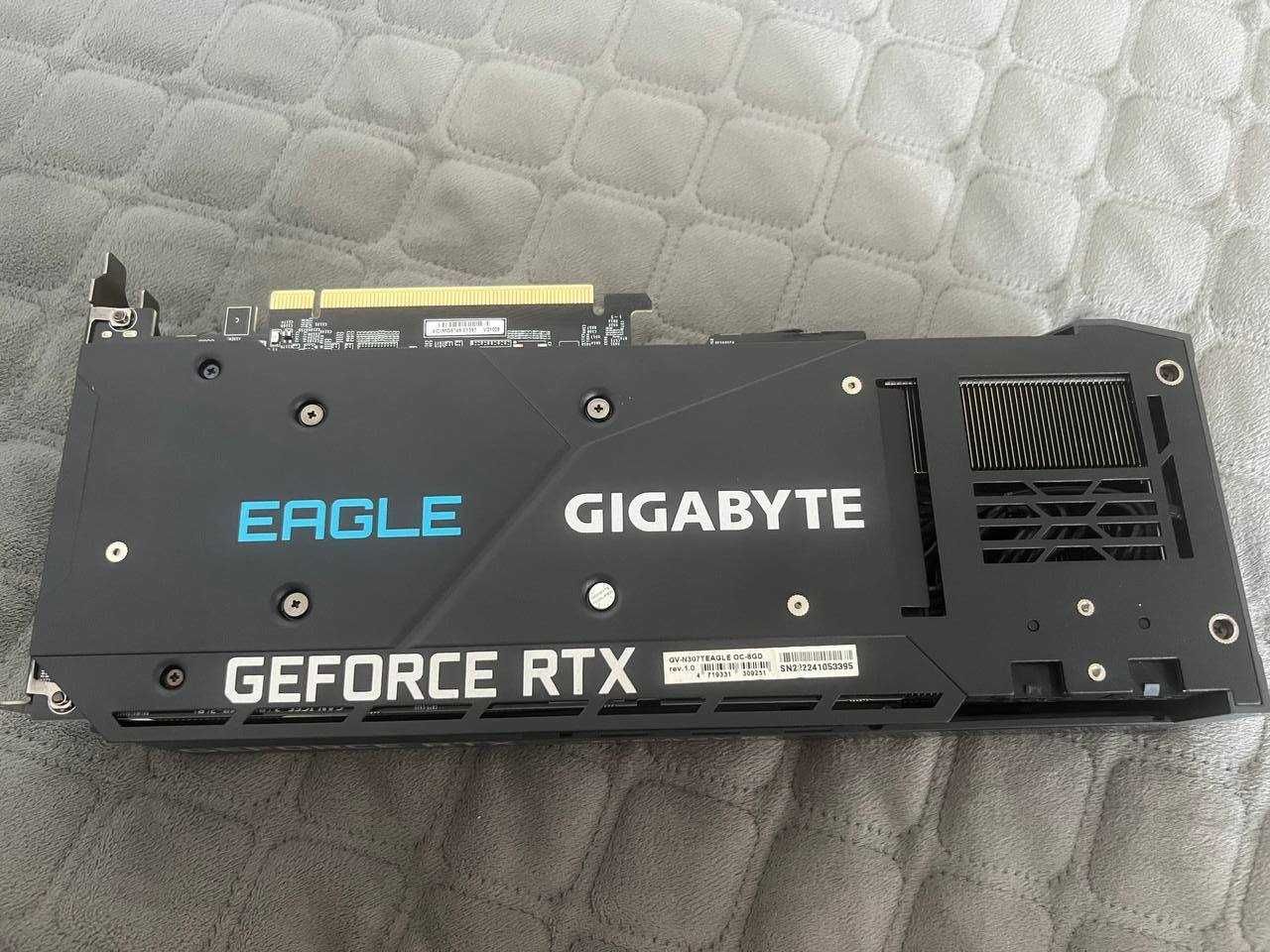 Відеокарта Gigabyte GeForce RTX 3070 Ti EAGLE OC на офіційній гарантії