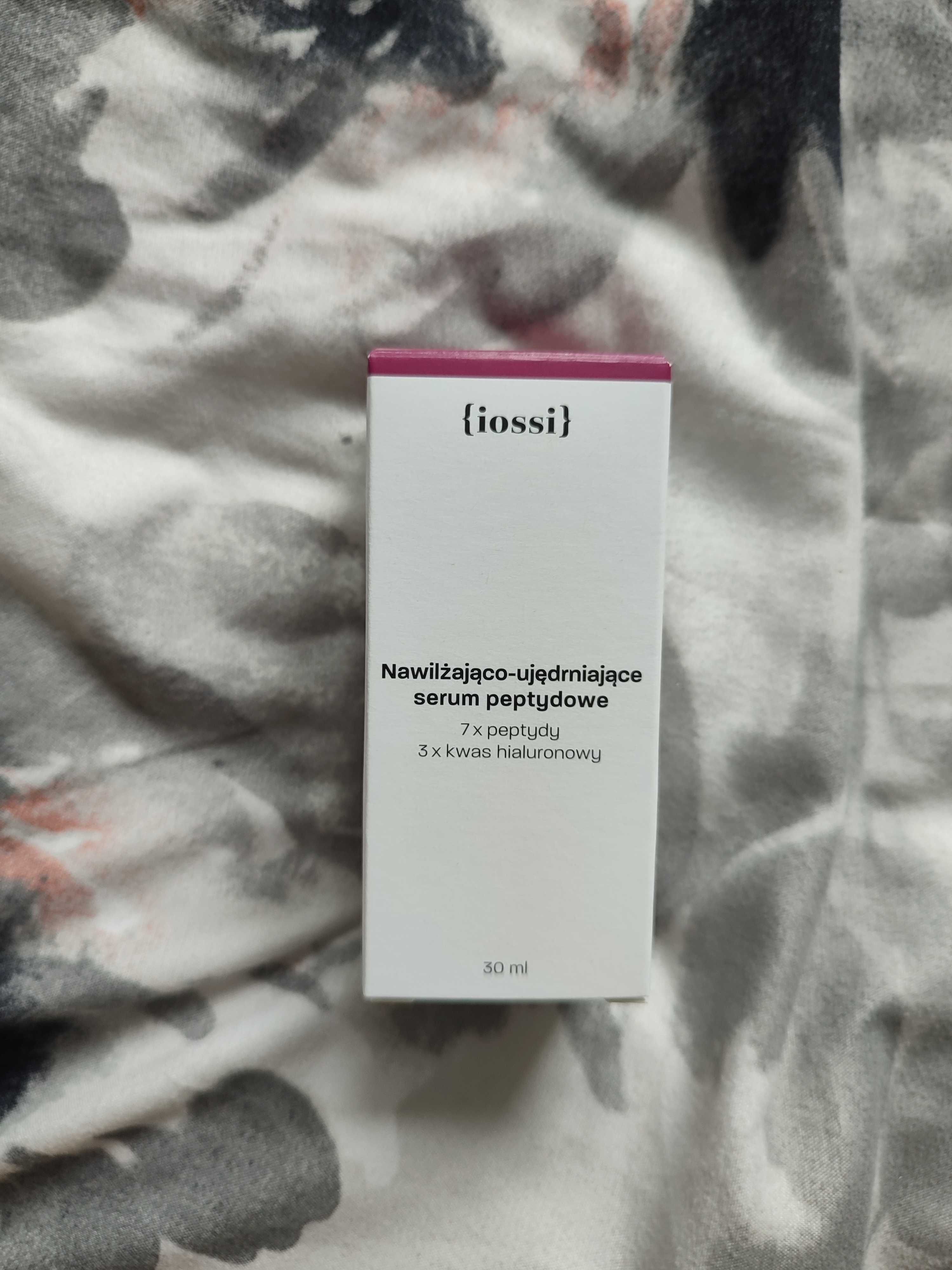Serum peptydowe iossi nawilżająco Ujędrniajace nowe do twarzy