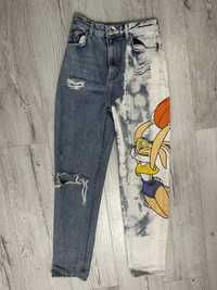 Spodnie damskie mom jeans bershka xs