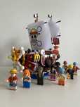 One Piece Lego com 9 minifiguras