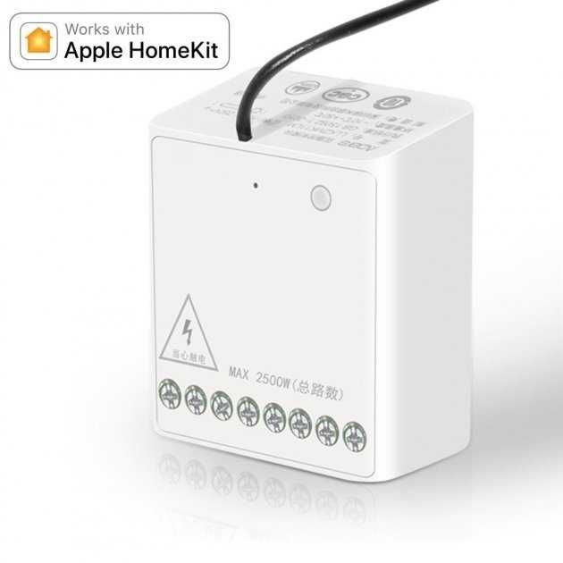 Двоканальний модуль реле Aqara Wireless Relay Controller Apple Homekit