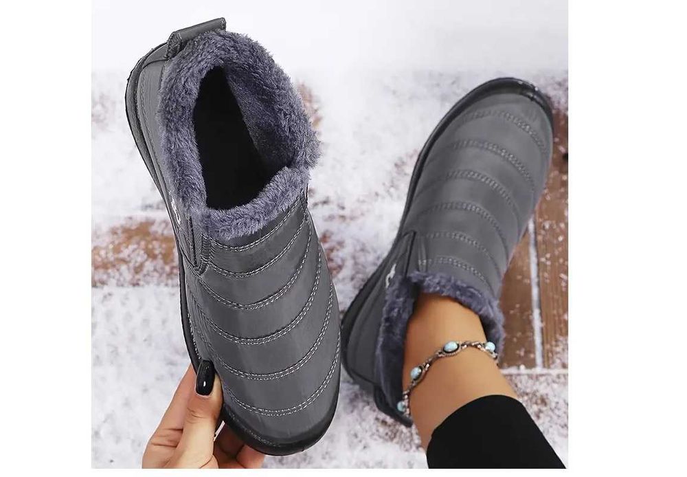 dziecięce buty zimowe ocieplane nieprzemakalne nowe/35/zielone