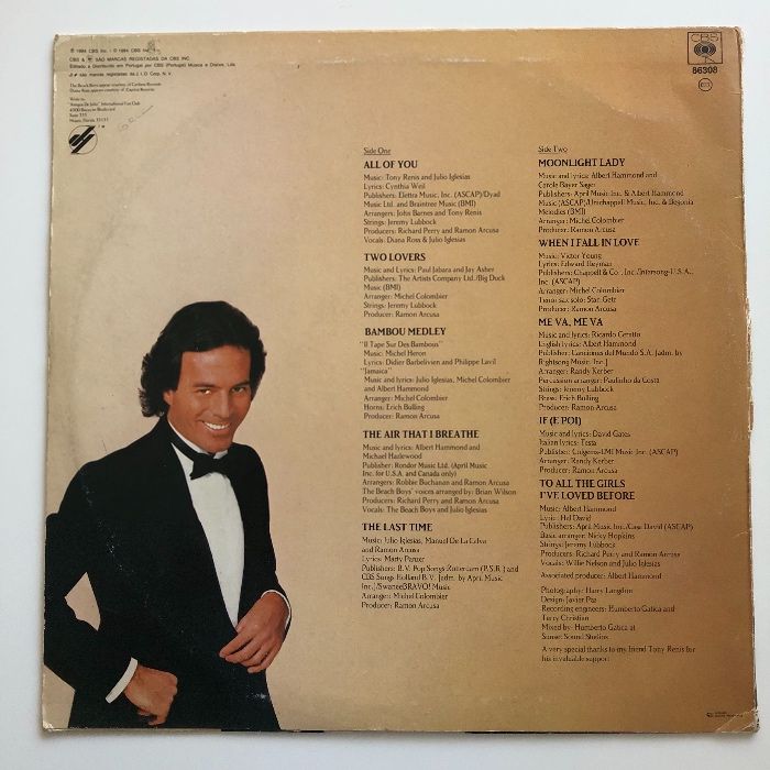 Discos vinil - Julio Iglesias