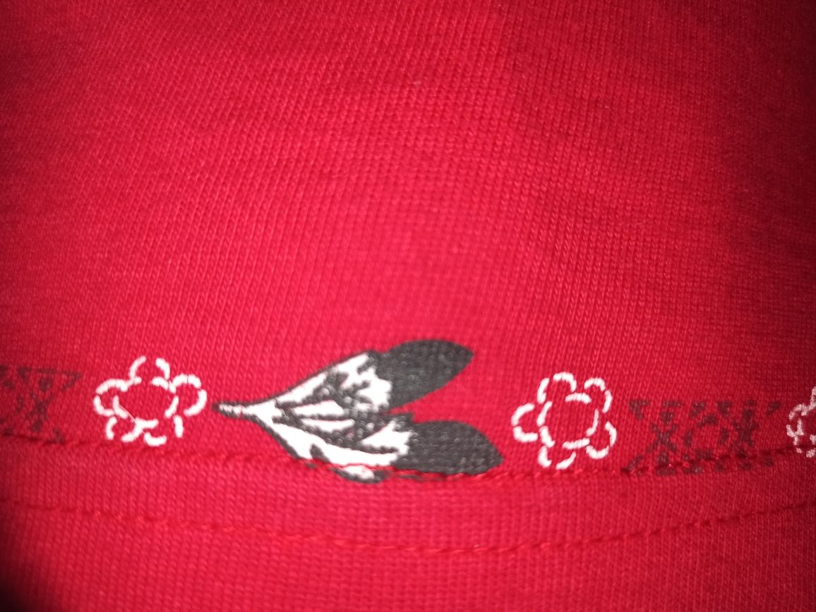 Spódnica czerwona 146/152