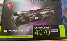 Karta graficzna MSI Rtx 4070 SUPER GAMING X Slim 12 GB