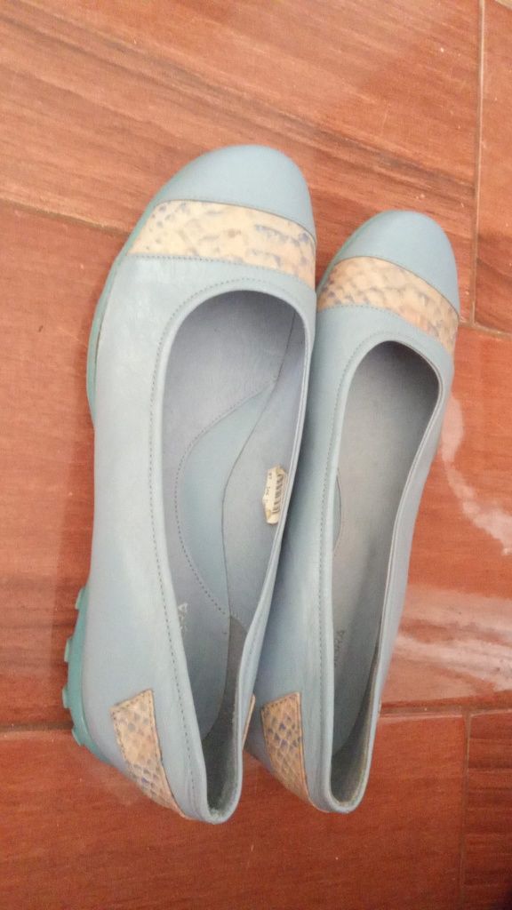 Sapatos femininos azuis