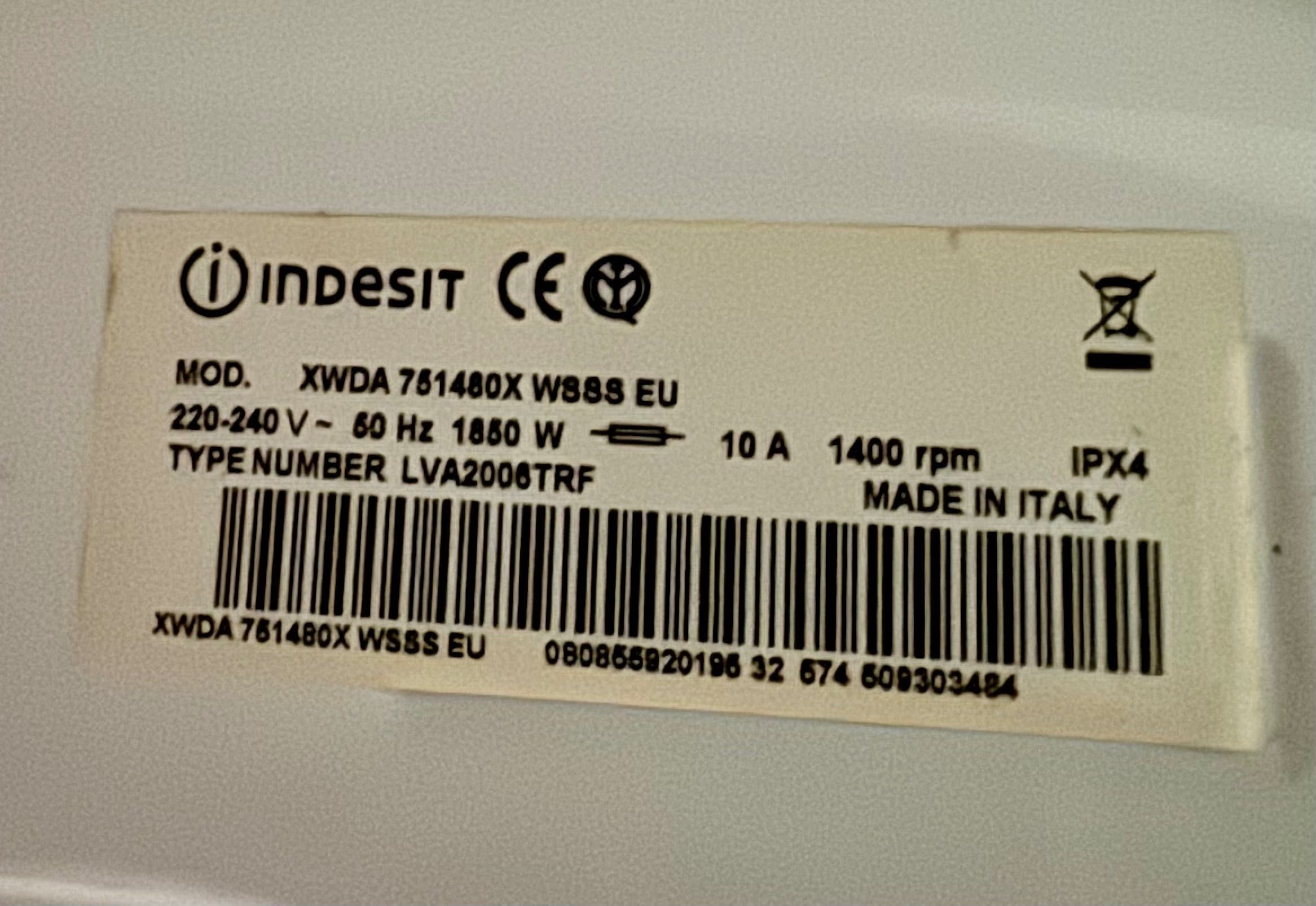 Máquina de lavar/secar Indesit