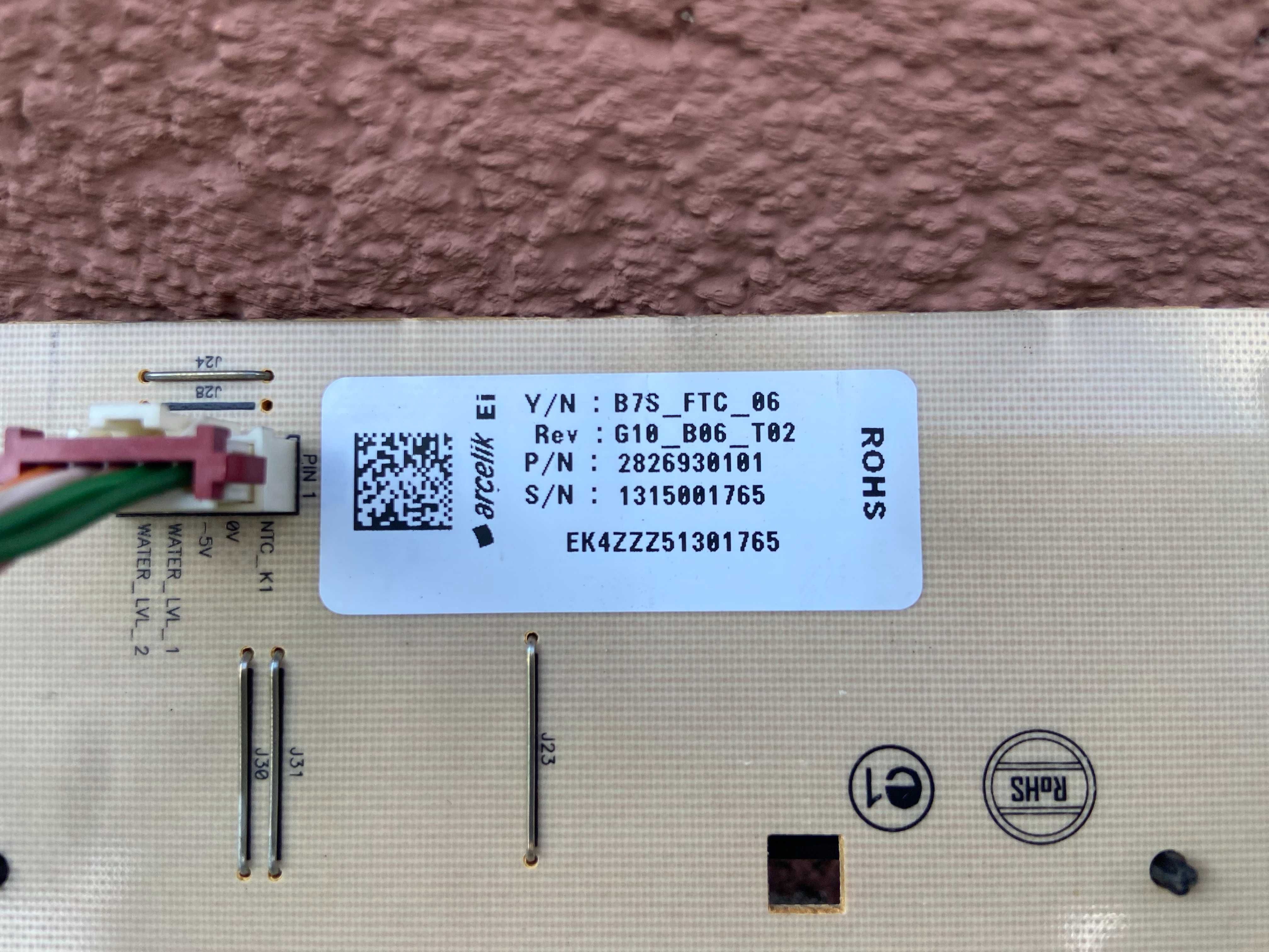 Sterownik moduł pralki BEKO G10 B06 T02
