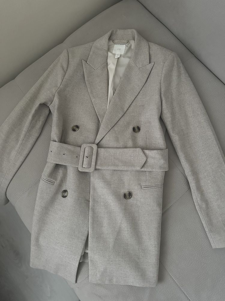 Marynarka beżowa h&m