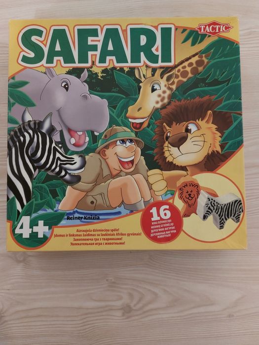 Настільна гра Safari на вік 4+