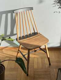 Krzesło drewniane Radomsko bukowe patyczak PRL