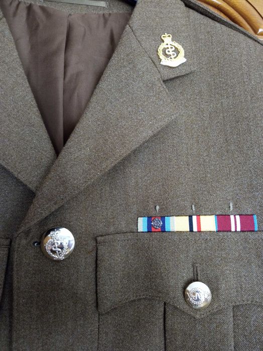 Casaco militar do Exército Britânico uniforme NR 2 para cerimónia