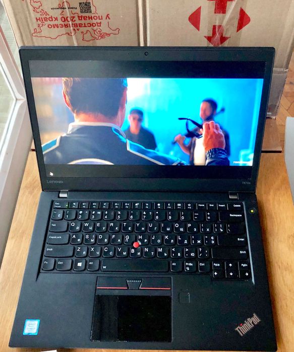 Lenovo Thinkpad i7-7600U 20GB RAM, 512GB SSD 2K IPS 14" 95% sRGB 2 бат