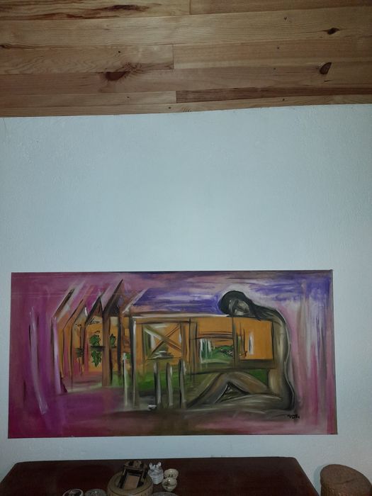 Vendo oleo sobre tela
