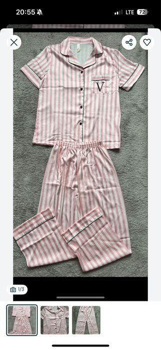 Zestaw pizama i stringi