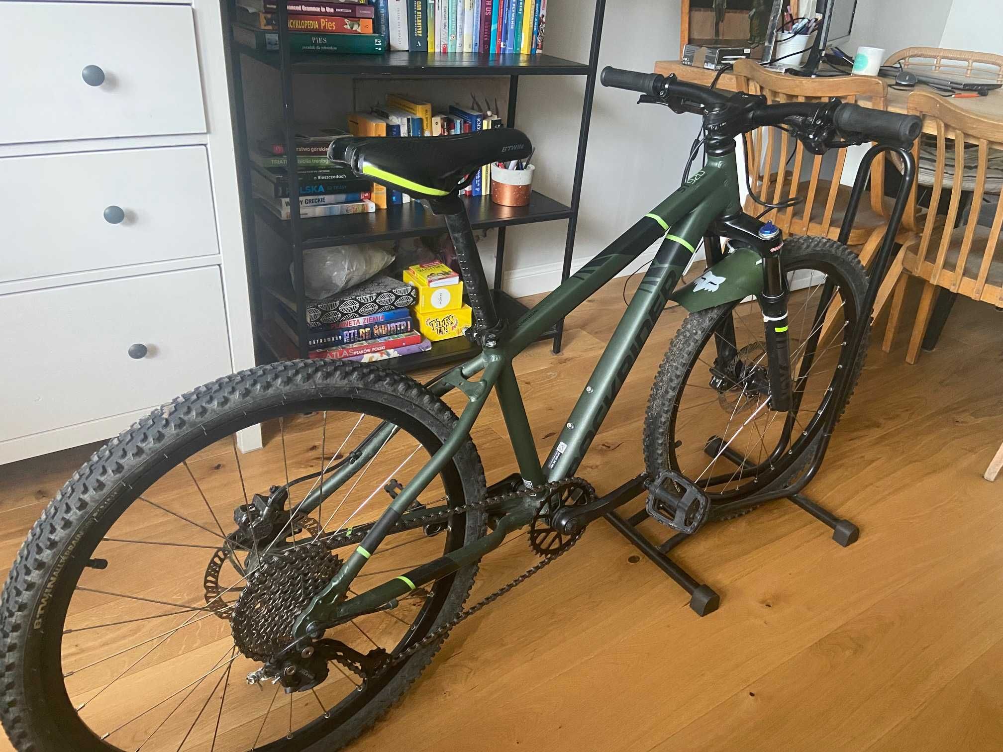Rower MTB dziecięcy Rockrider 920ST 24 cale (amortyzator powietrzny)