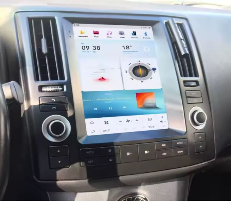 9.7 дюймовий мультимедіа Ifiniti fx 2002-2008 Android CarPlay 4g 64gb