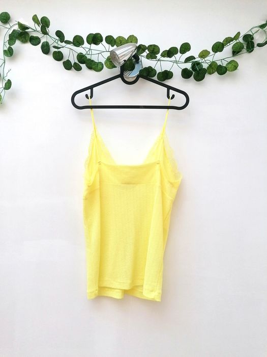 Blusa Amarela de Alças