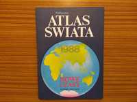 Polityczny atlas świata 1988 Nowe czasy wydanie specjalne