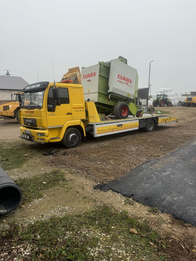 Pomoc Drodowa 24/7 Laweta Holowanie Transport Maszyn Mobilny Mechanik