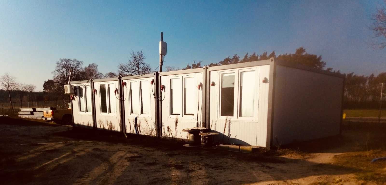 Wynajem kontenerów budowanych pracowniczych socjalnych biurowych