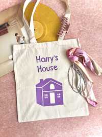 Torba materiałowa Harry Styles Harry's House fioletowa