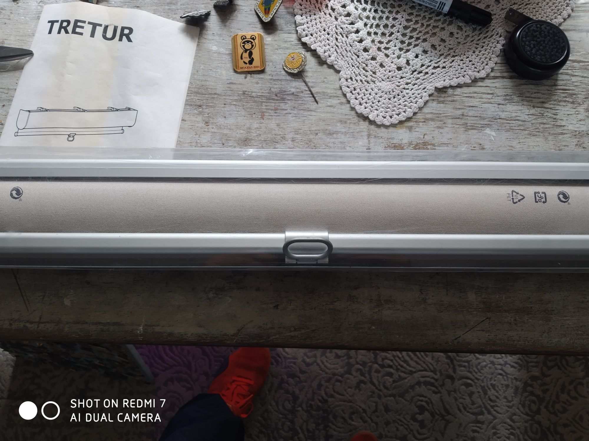 Roleta aluminiowa ikea 123 cm