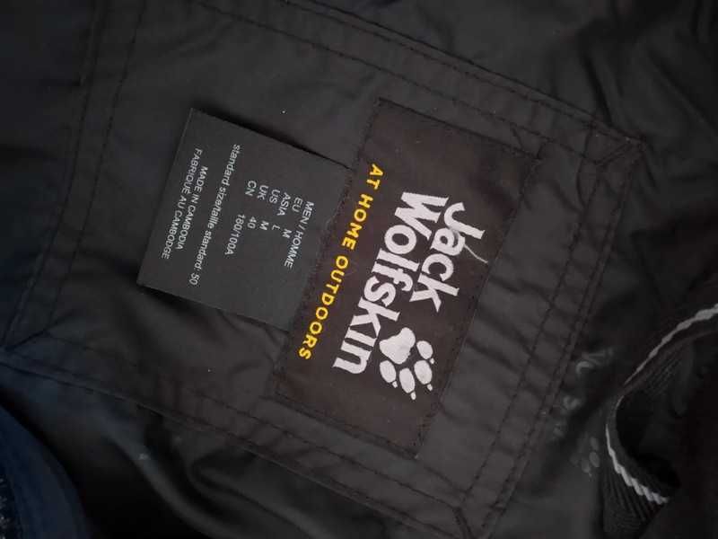 Jack wolfskin stormlock jacket parka kurtka męska zimowa ocieplana