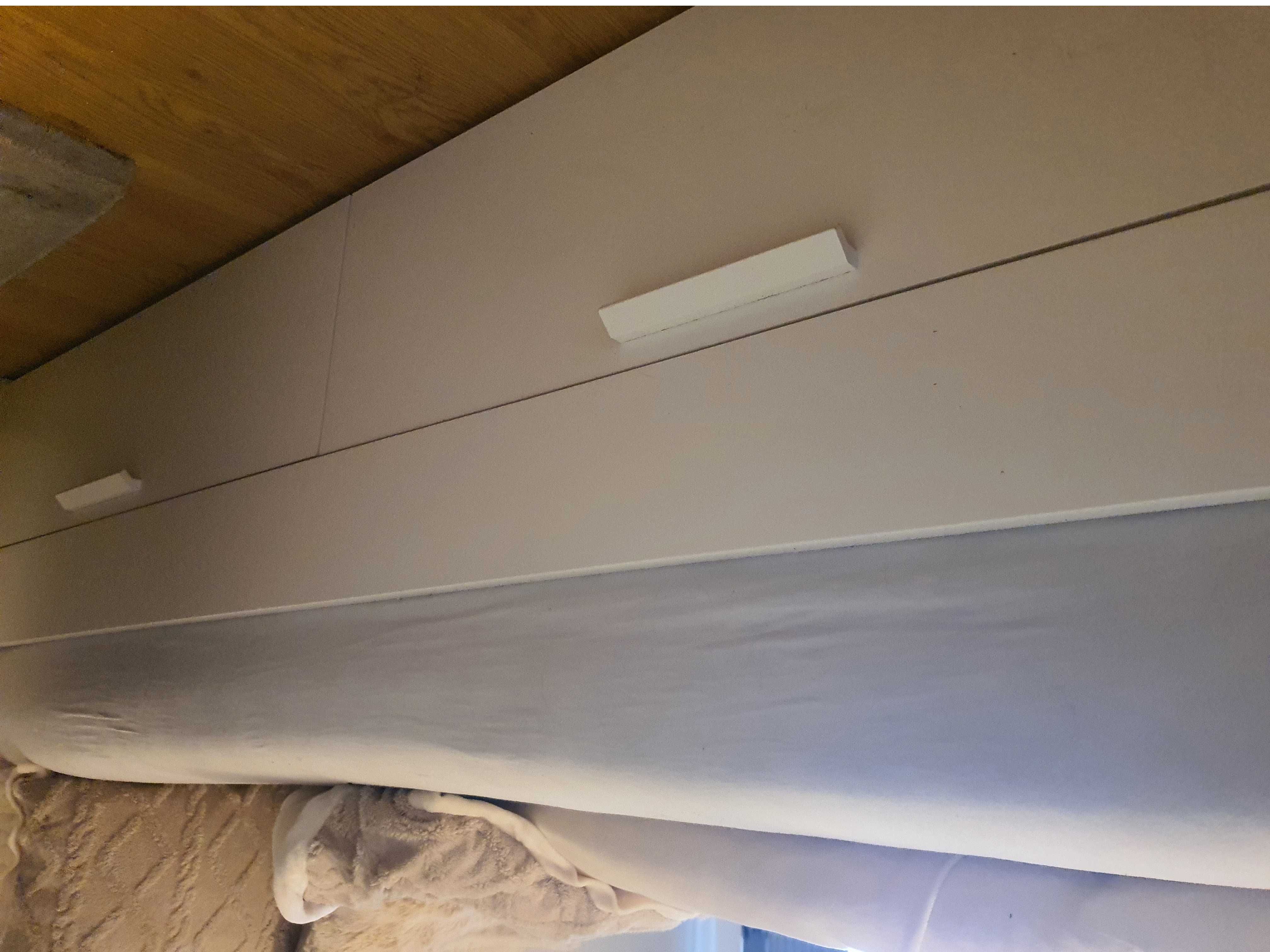 Cama 1,40X2,00m 4 gavetas branca