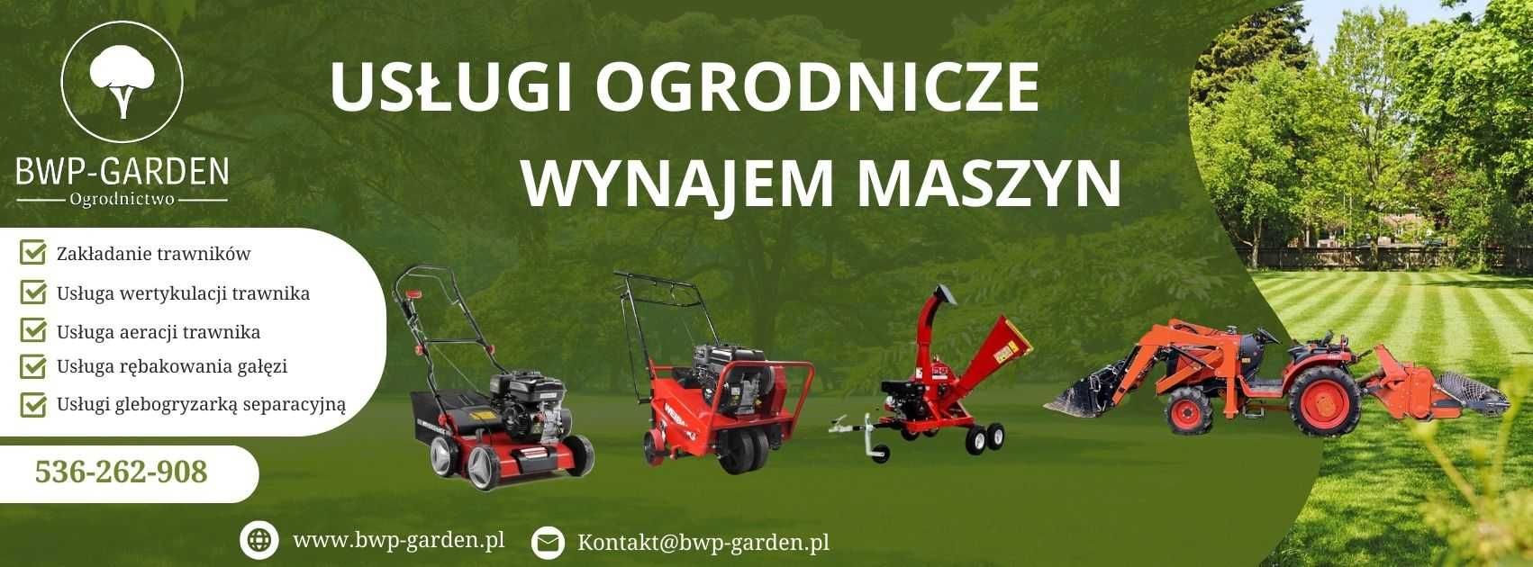 Usługi rębakiem, porządkowanie działek, wycinka drzew i krzewów.