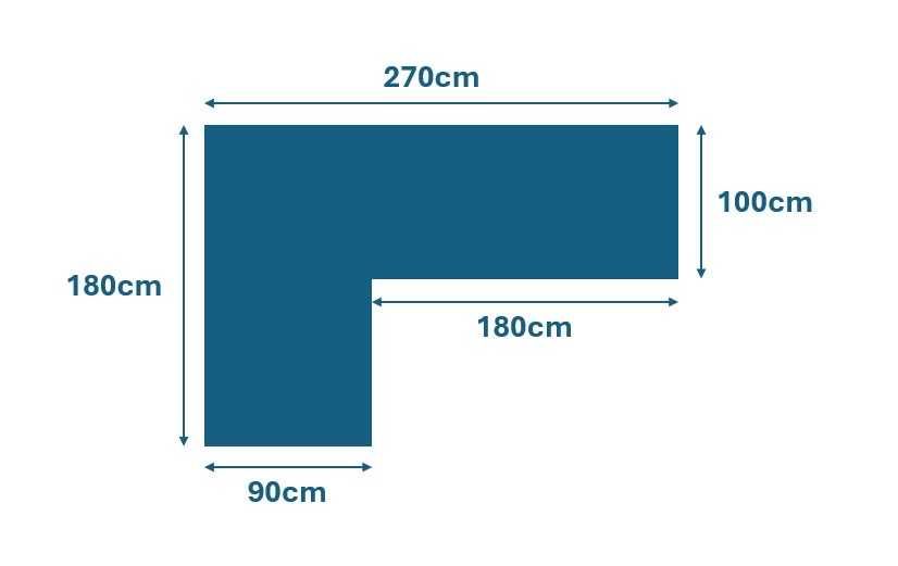 Sofá 2/3 Lugares + Chaise Longue - Marca Anaric