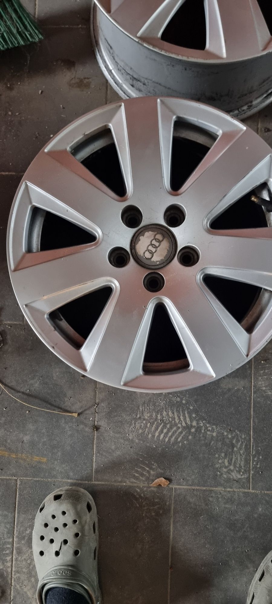 Audi a6 c6 komplet felg5x112x16j oryginał felgi