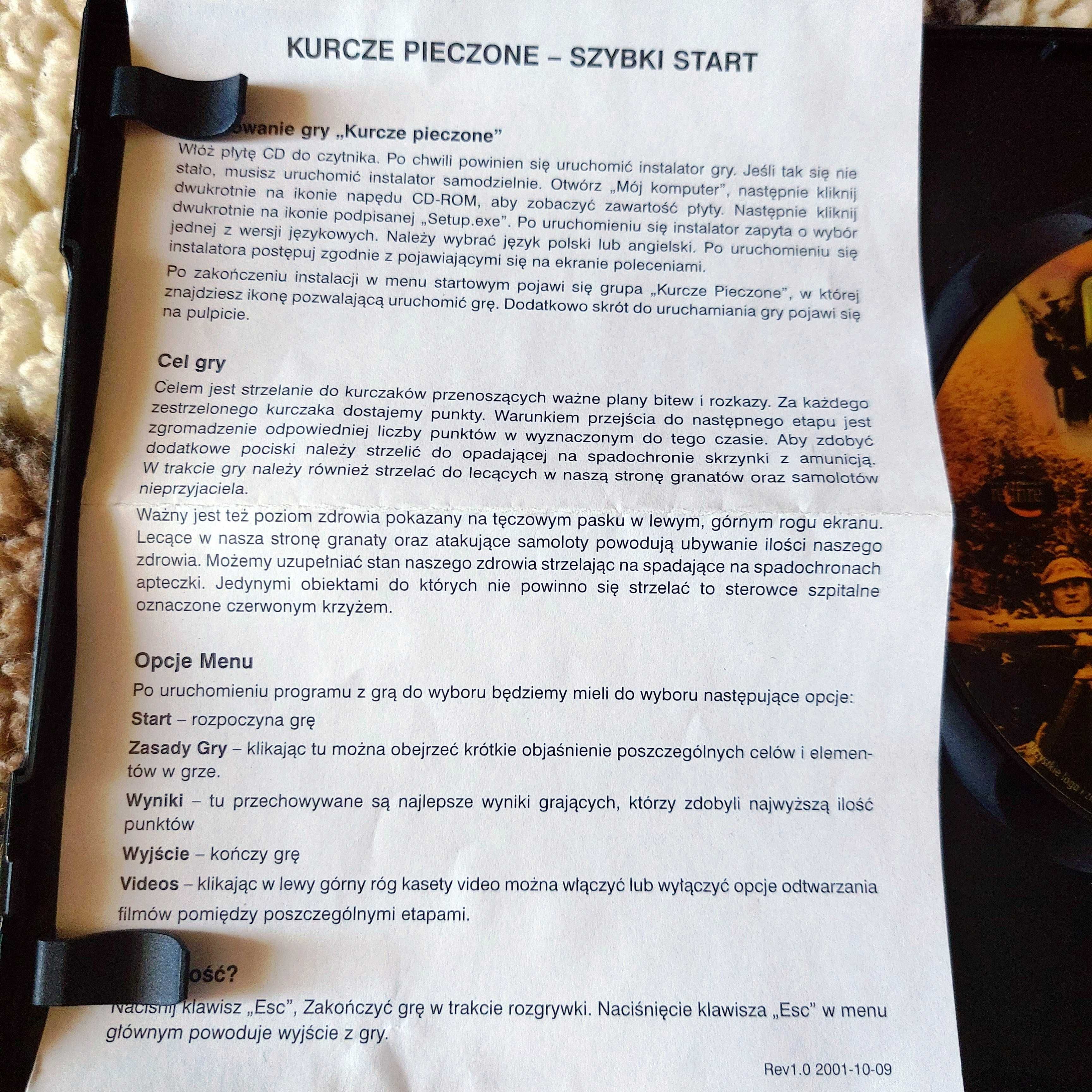Kurcze Pieczone: Tajna Broń I Wojny Światowej | gra po polsku na PC