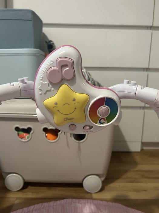 Mata dla niemowlaka chicco różowa