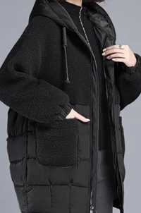 Куртка  женская чёрного цвета