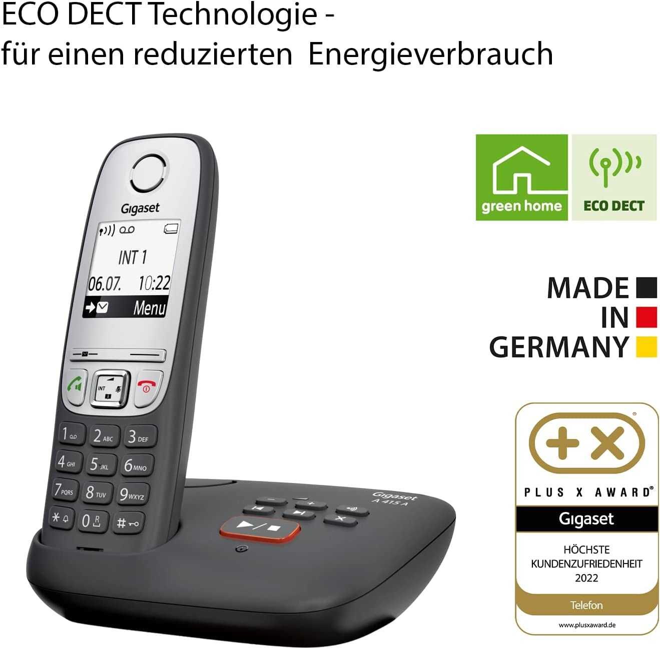 Gigaset A415A TELEFON automatyczna sekretarka DECT