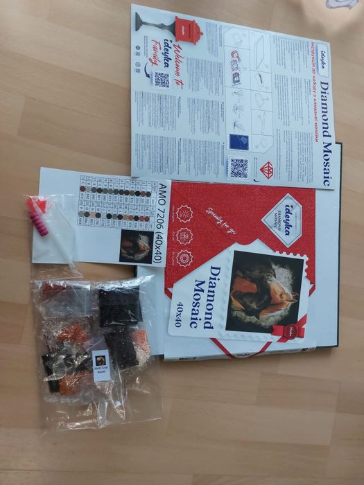 Obraz haft diamentowy Koń mozaika diamentowa Nowa