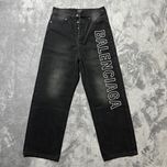 Джинси штани Balenciaga Logo pants