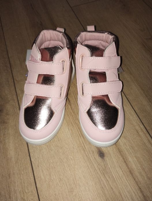 Buty trzewiki nowe 26 brokatowe księżniczki