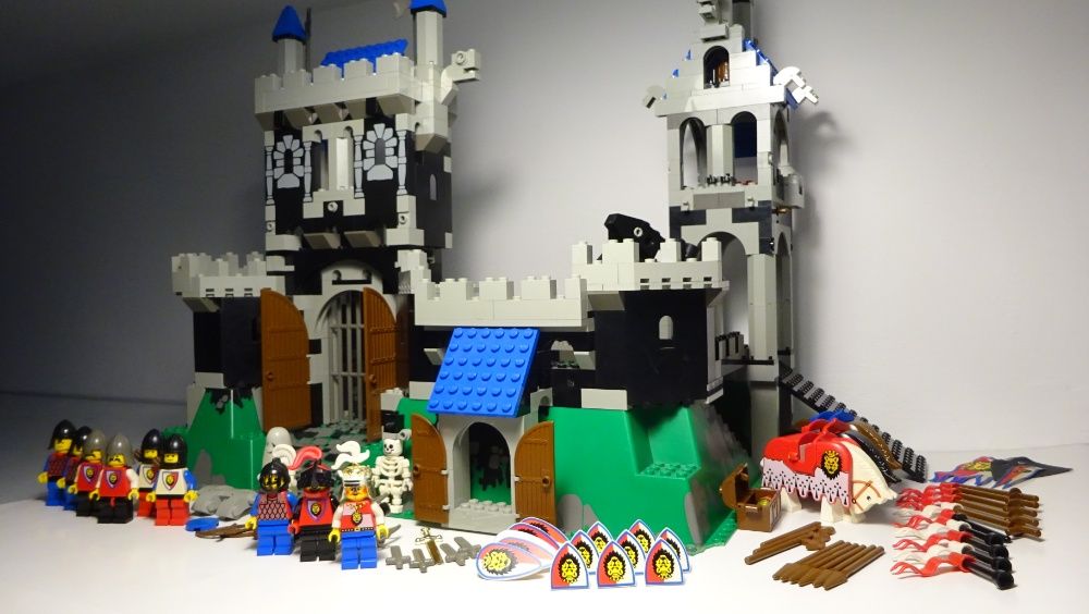 Zamek LEGO 6090 SYSTEM zestaw INSTRUKCJA castle rycerz klocki 1995 Wwa