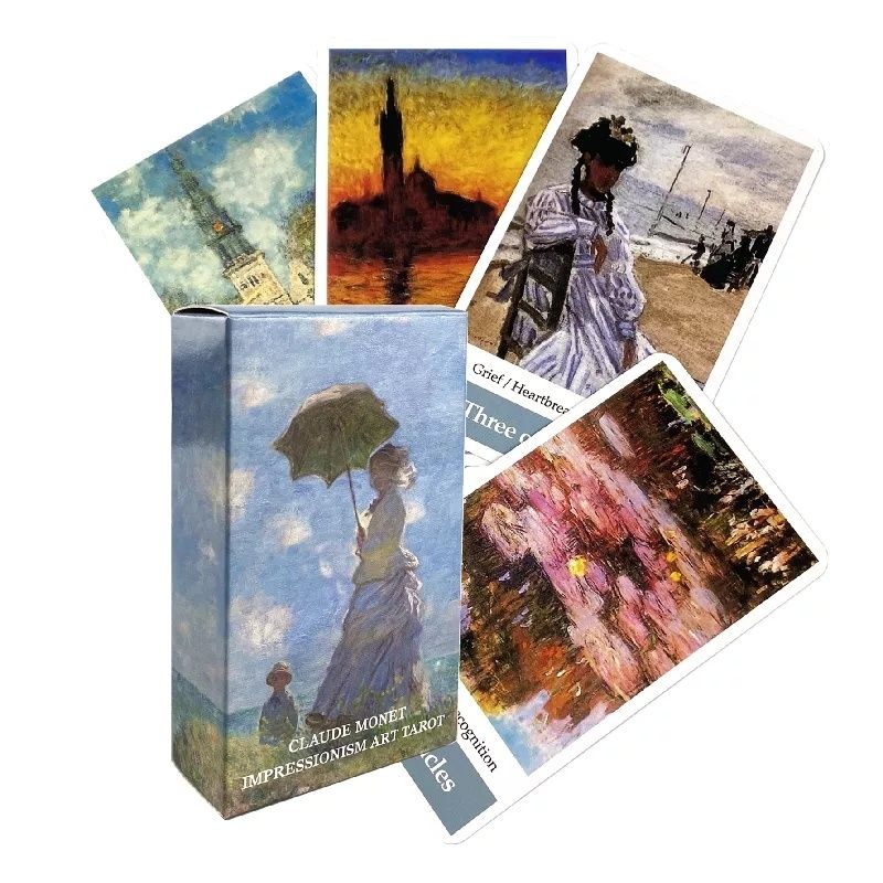 Baralho de Tarot Impressionism Art Claude Monet